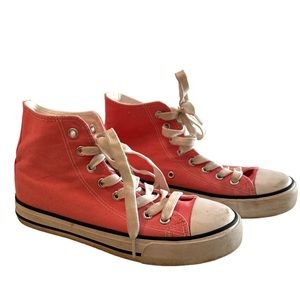 Woman’s Pink High Top Sneakers size 7